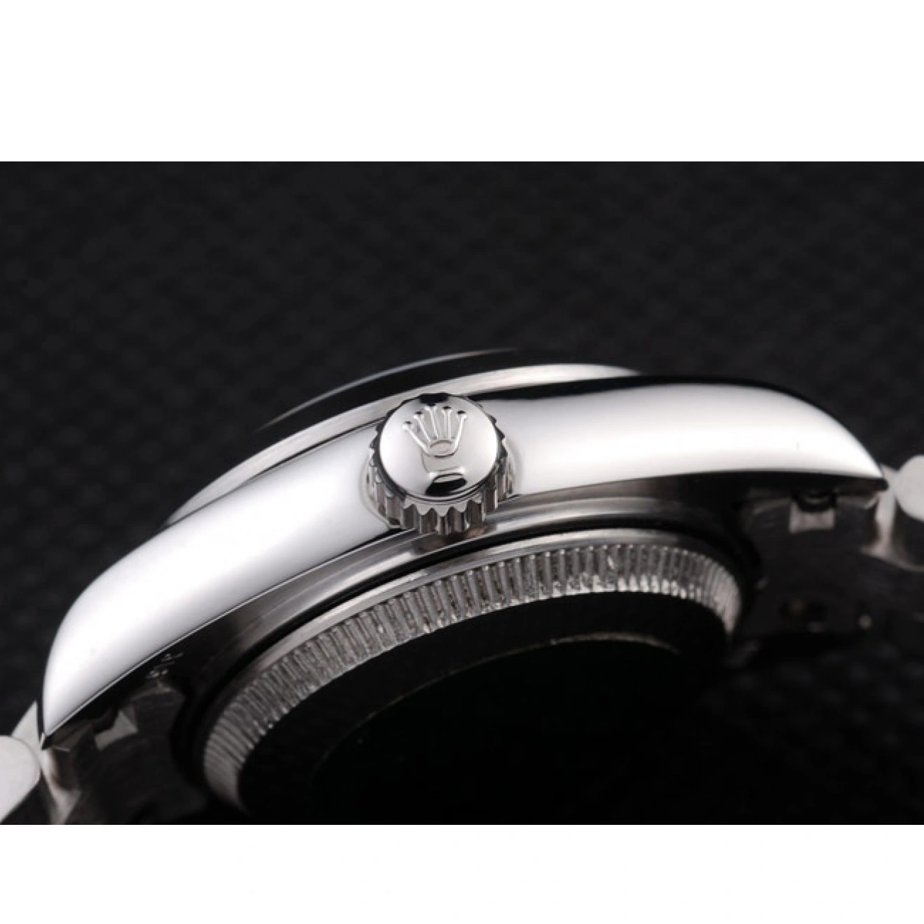 Aaa replica Polished Explorer 98089 Black Stainless Rolex Steel Dial 1013